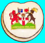 3" Northern Ireland Heart Box