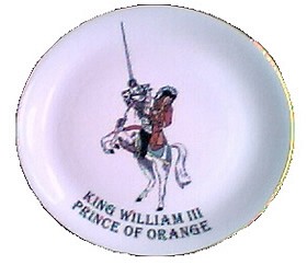 8" King William Plate