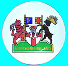 8" Northern Ireland Plate