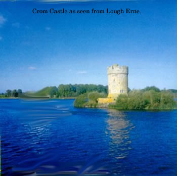 Crom Castle - as seen from Lough Erne